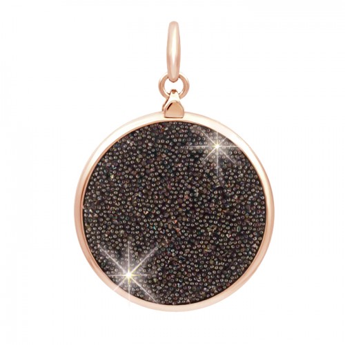 SWAROVSKI黑色水晶飾布迷你圓形MiMetro成人八達通