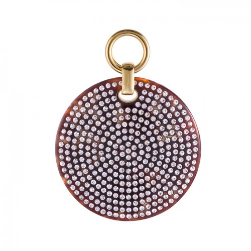 深棕晶石金箔綴圓型MiMetro成人八達通