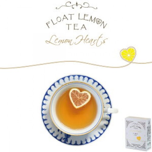【限定】月ヶ瀬健康紅茶包 配飄浮心心檸檬